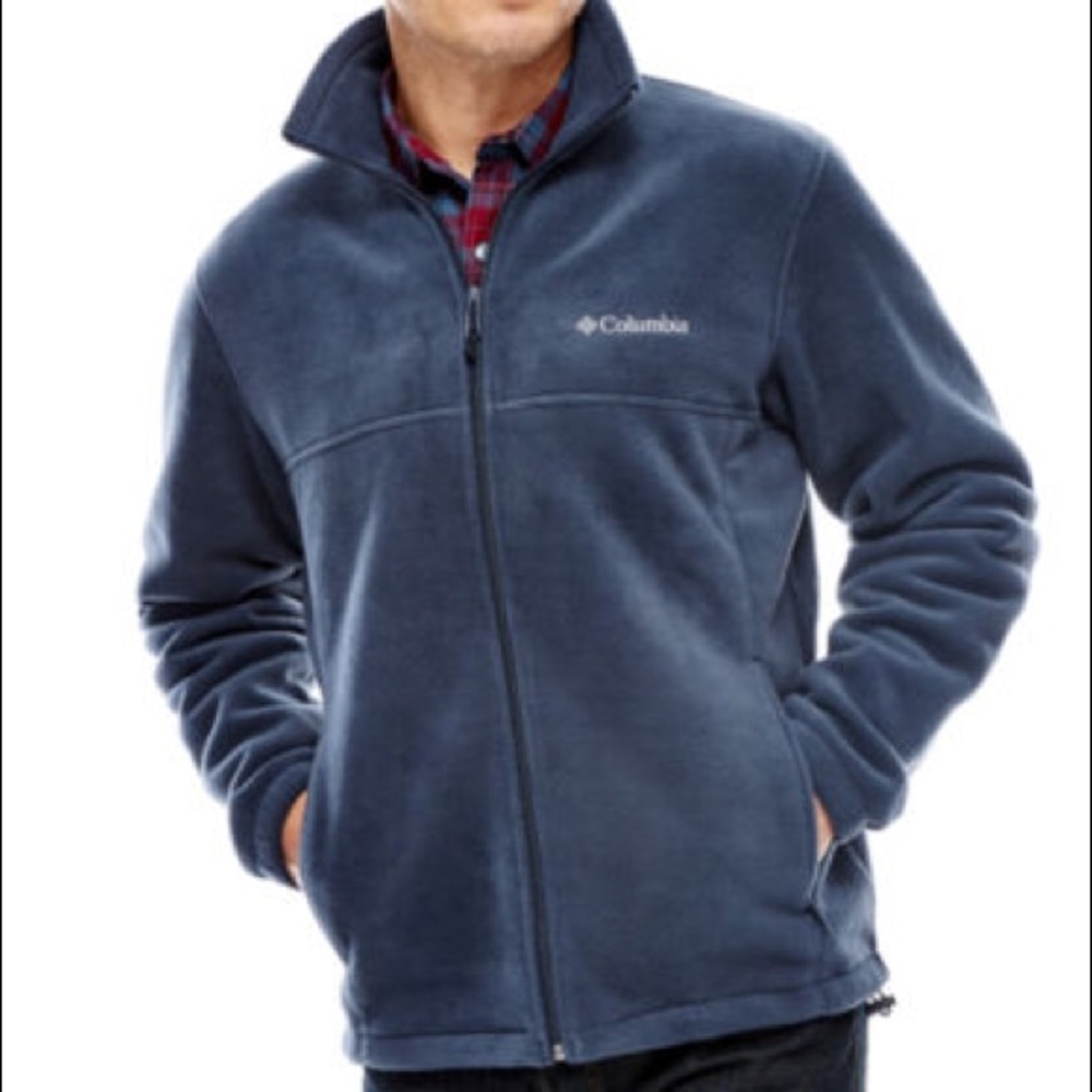 NAVY BLUE COLUMBIA FLEECE